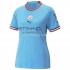 Camisola Manchester City Mulher Equipamento Primeiro 2022-2023 Manga Corta